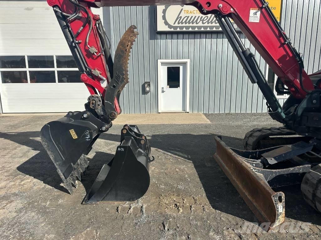 Yanmar Vio 80-1A حفارات زحافة