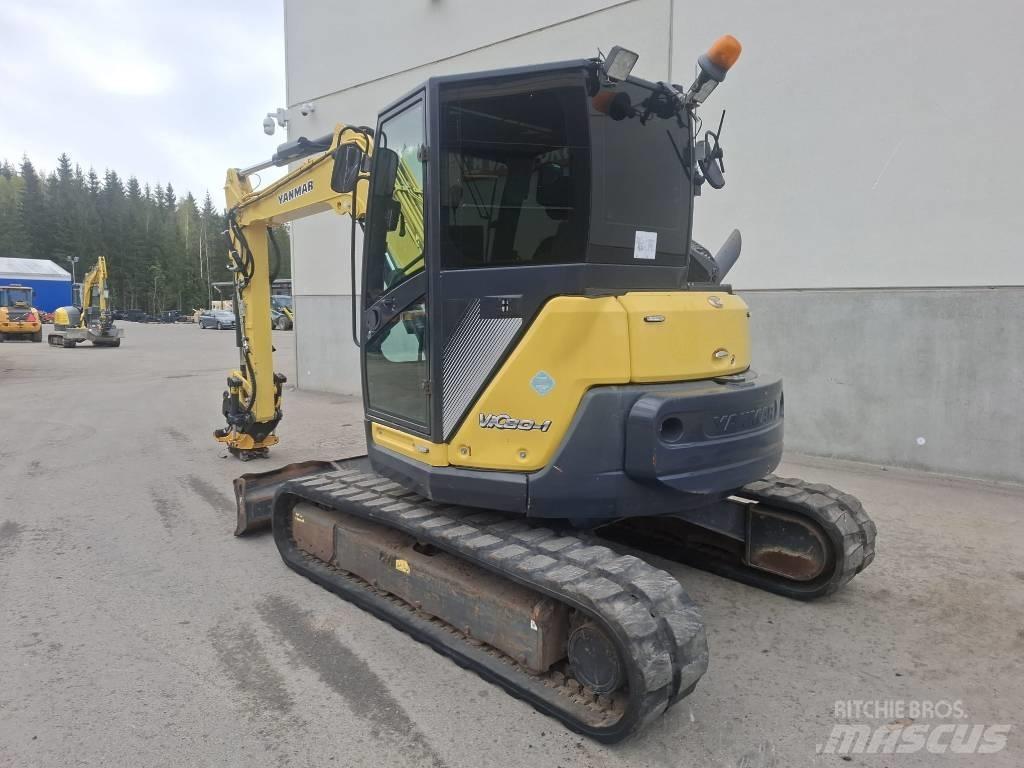 Yanmar Vio 80-1A حفارات وسط 7 طن - 12 طن