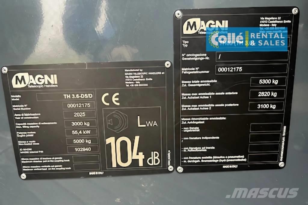 Magni TH 3.6 | 2025 مناولات متداخلة