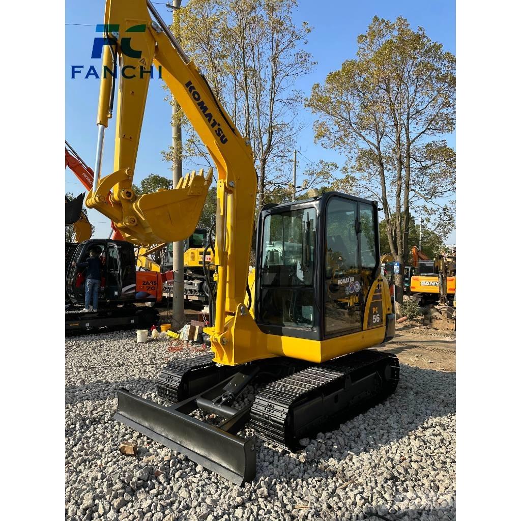 Komatsu PC 56-7 حفارات زحافة