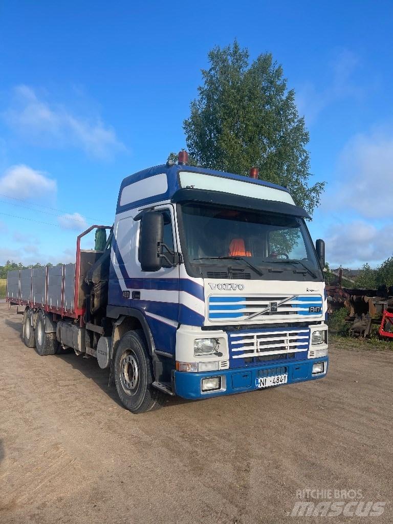 Volvo FM 12 420 شاحنات الرافعات