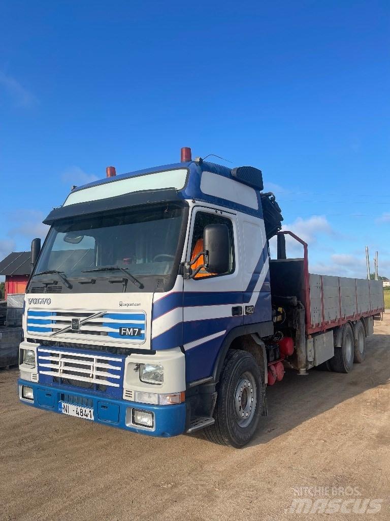Volvo FM 12 420 شاحنات الرافعات