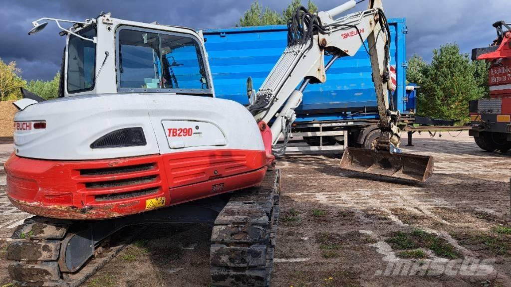 Takeuchi TB 290 CV حفارات زحافة