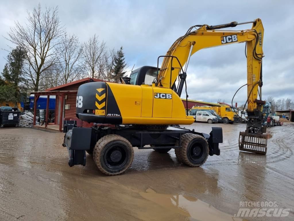 JCB JS 175 W حفارات بعجل