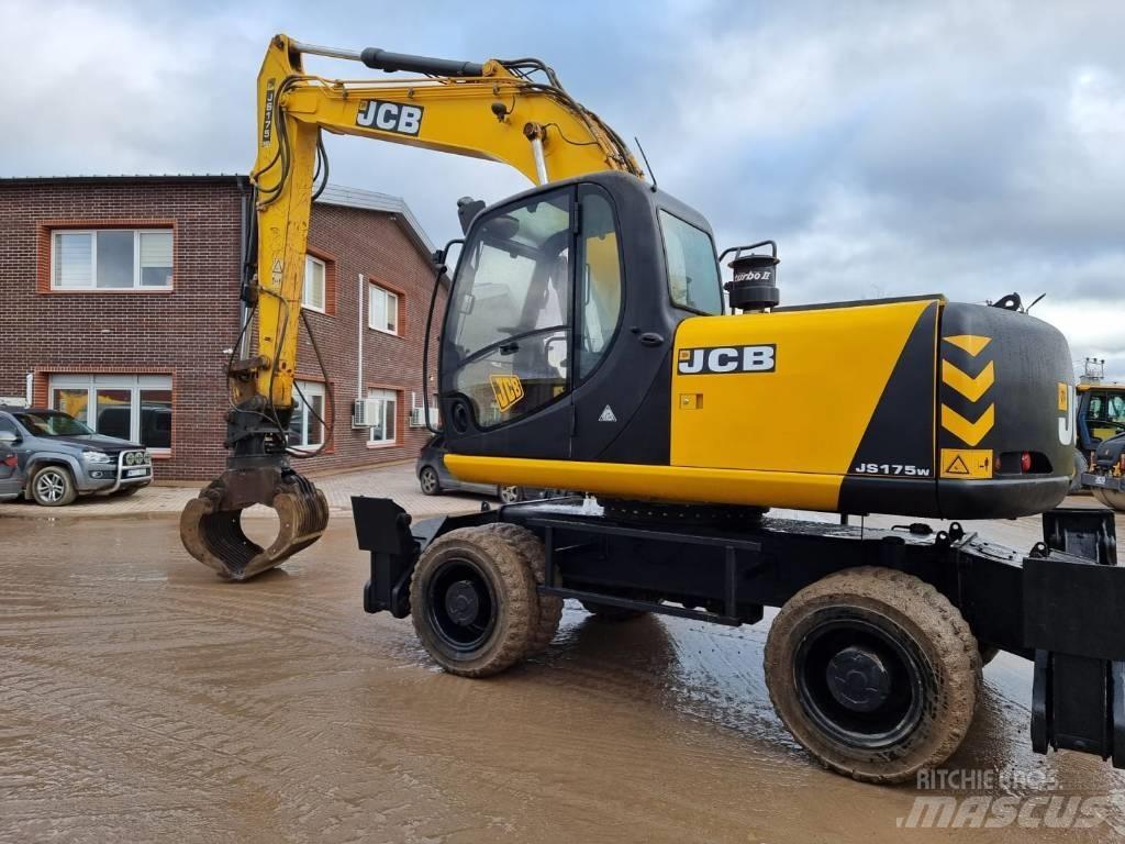 JCB JS 175 W حفارات بعجل