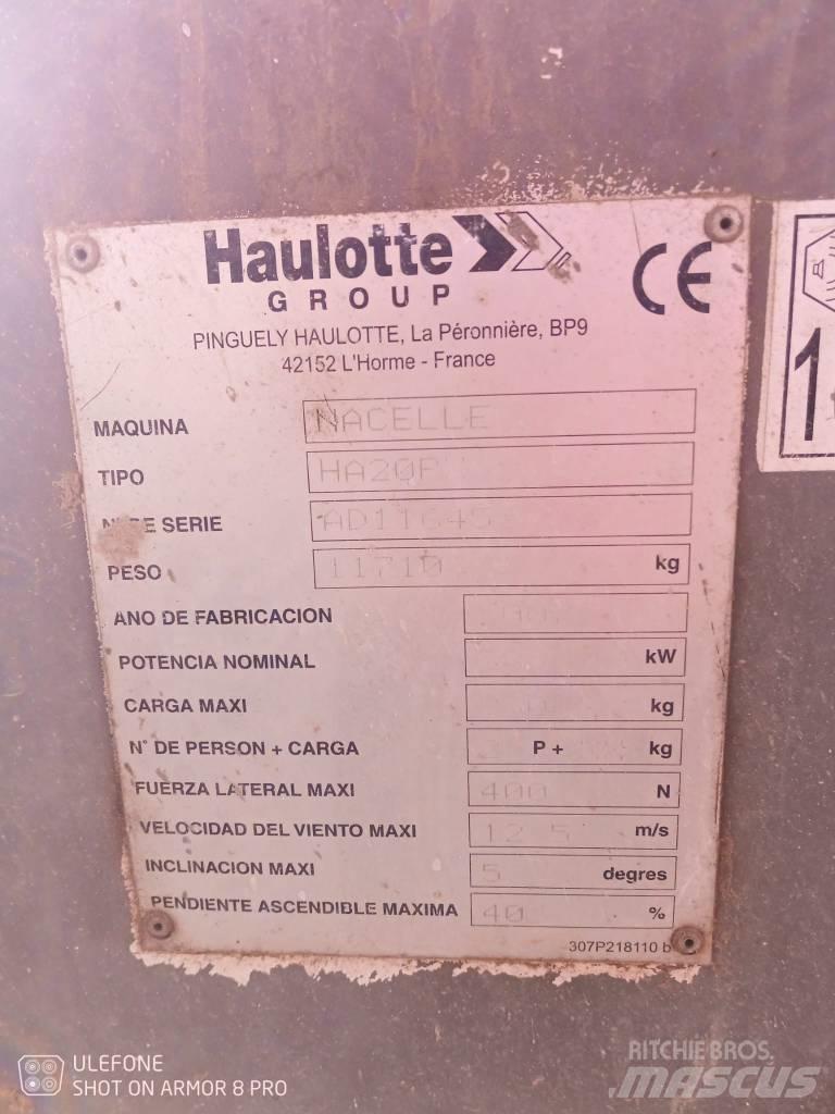 Haulotte HA 20 PX رافعات سلة مفصلية