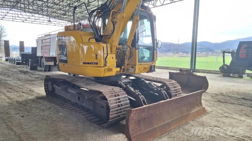 Komatsu PC 138 US-8 حفارات زحافة