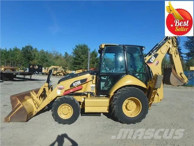 CAT 420 E لوادر ذات جرافات عكسية