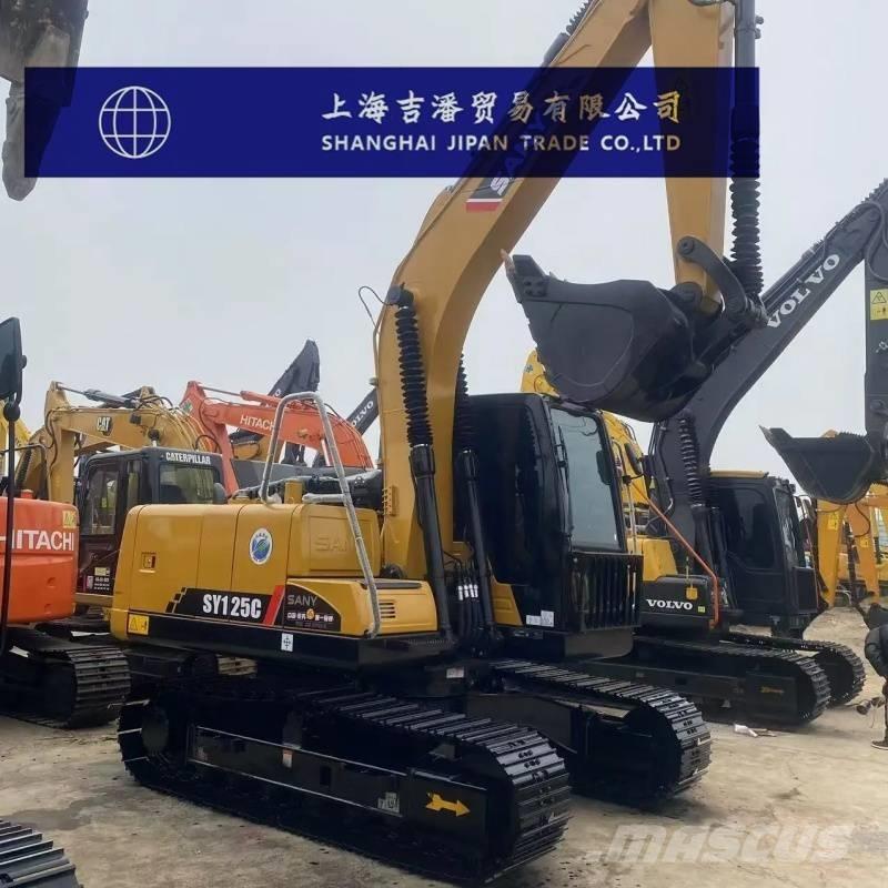 Sany SY 125 C حفارات زحافة