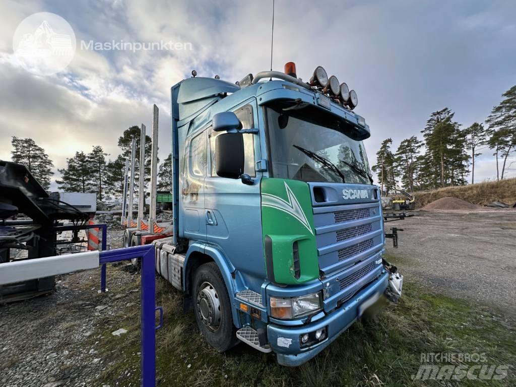 Scania R 164 GB شاحنات أشجار