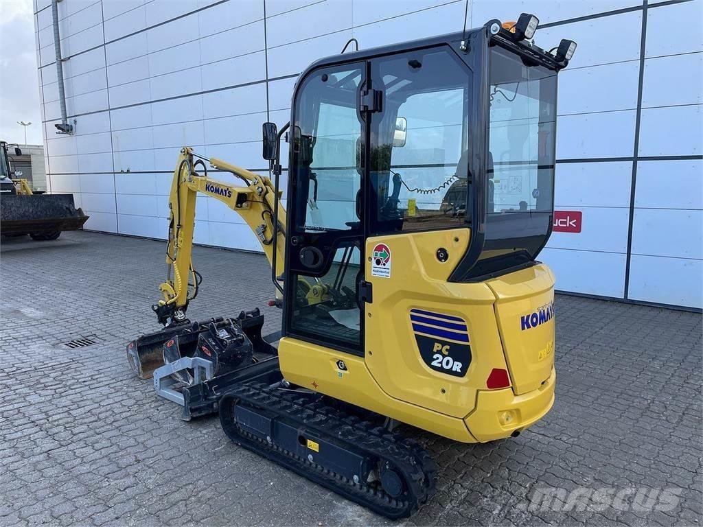 Komatsu PC20R-5 حفارات بعجل