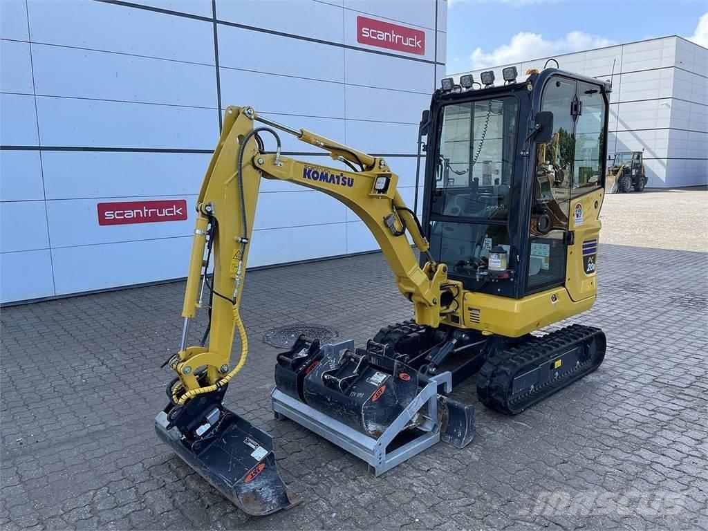 Komatsu PC20R-5 حفارات بعجل