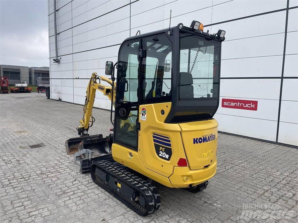Komatsu PC20R-5 حفارات بعجل
