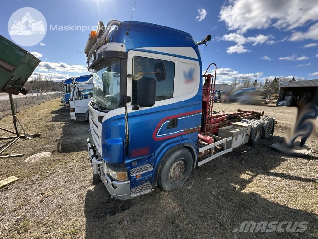 Scania R 470 LB شاحنات الرافعات الخطافية