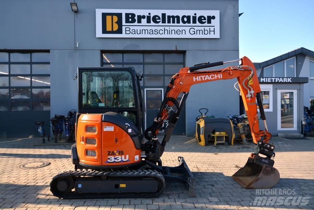 Hitachi ZX 33 U-6 حفارات صغيرة أقل من 7 طن (حفارات صغيرة)