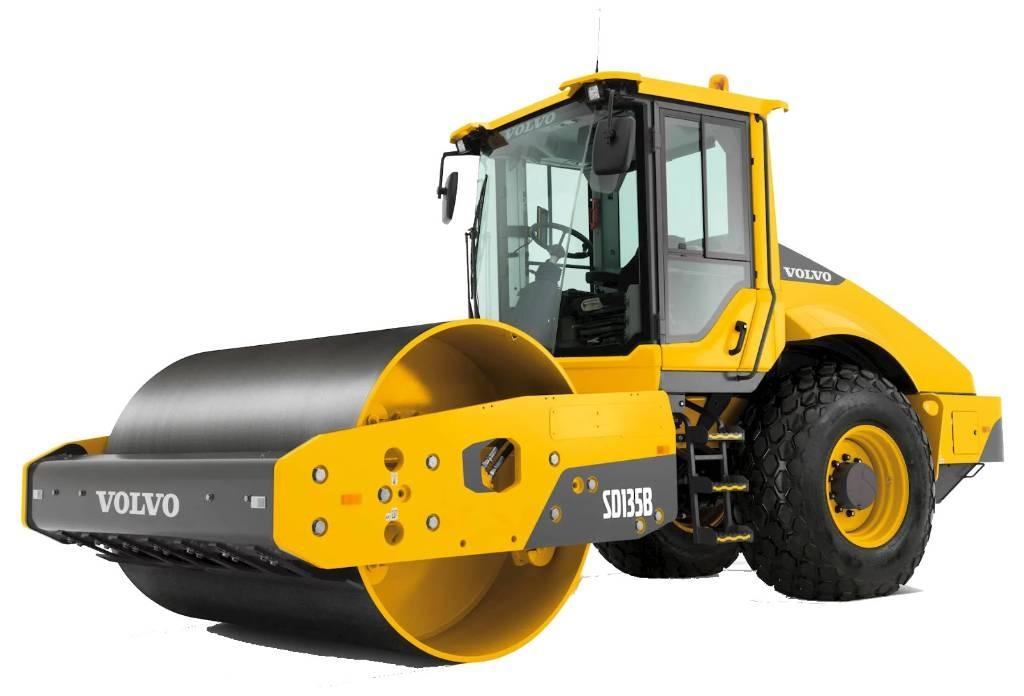 Volvo SD 135 B مداحل ذات إطارات هوائية