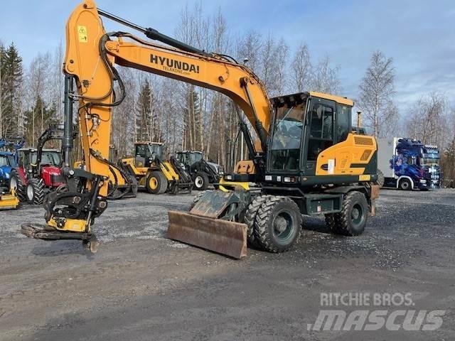 Hyundai HW 140 حفارات بعجل