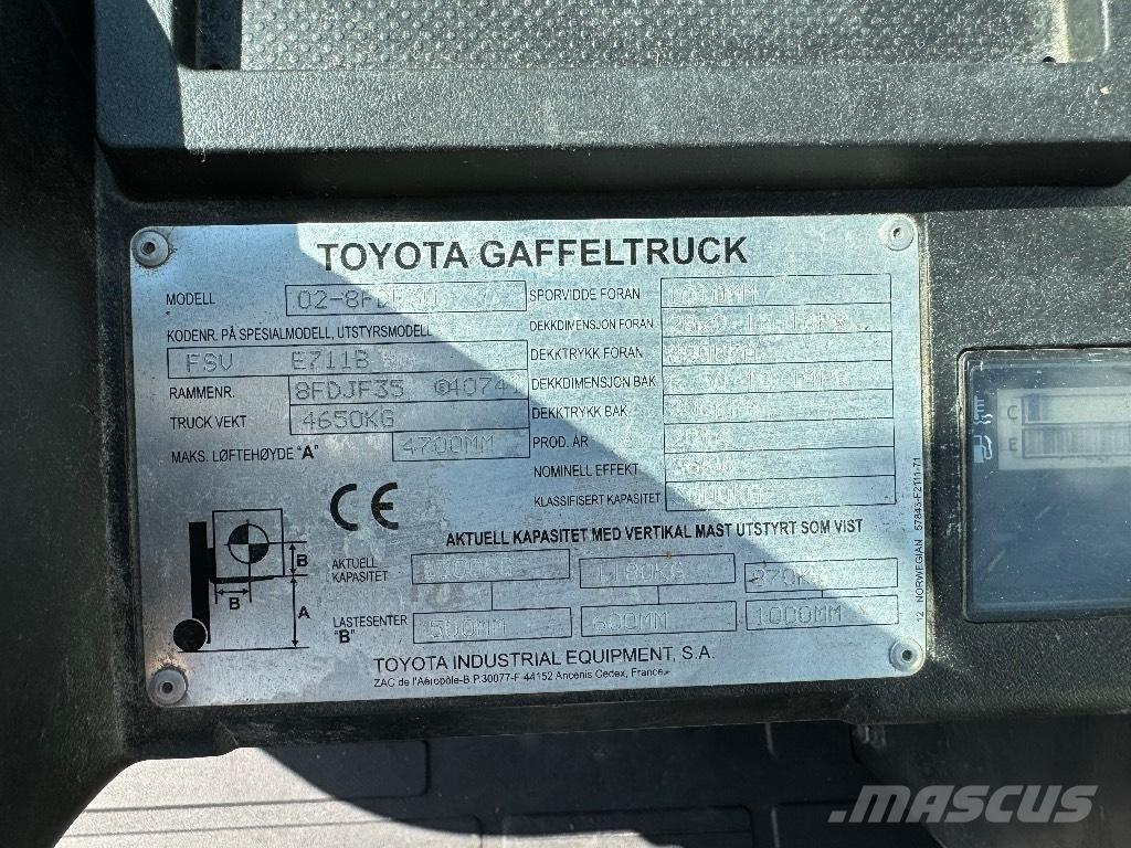 Toyota 02-8FDF30 شاحنات الديزل