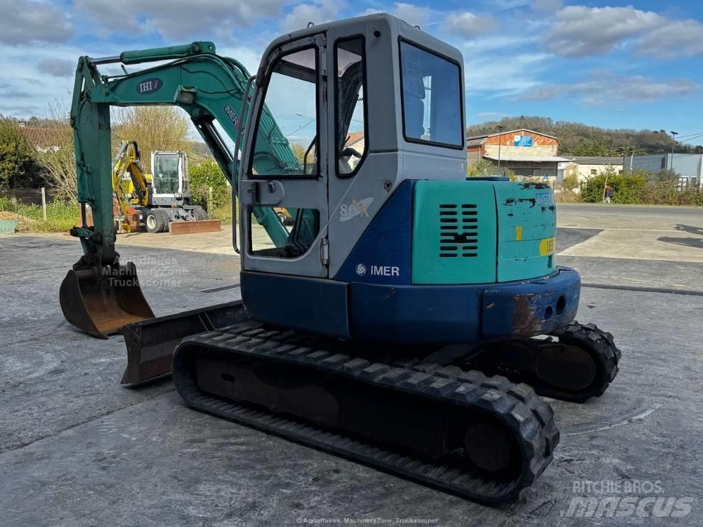IHI 80 NX حفارات صغيرة أقل من 7 طن (حفارات صغيرة)