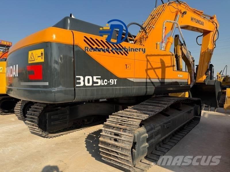 Hyundai R305 LC-9T حفارات زحافة