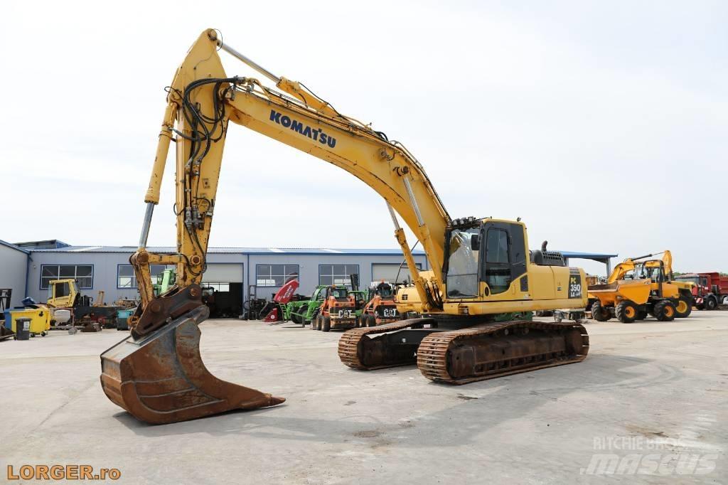 Komatsu PC 350 LC-8 حفارات زحافة