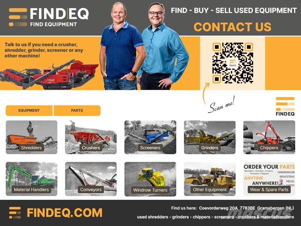 Lindner Urraco 75DK آلات تمزيق المخلفات