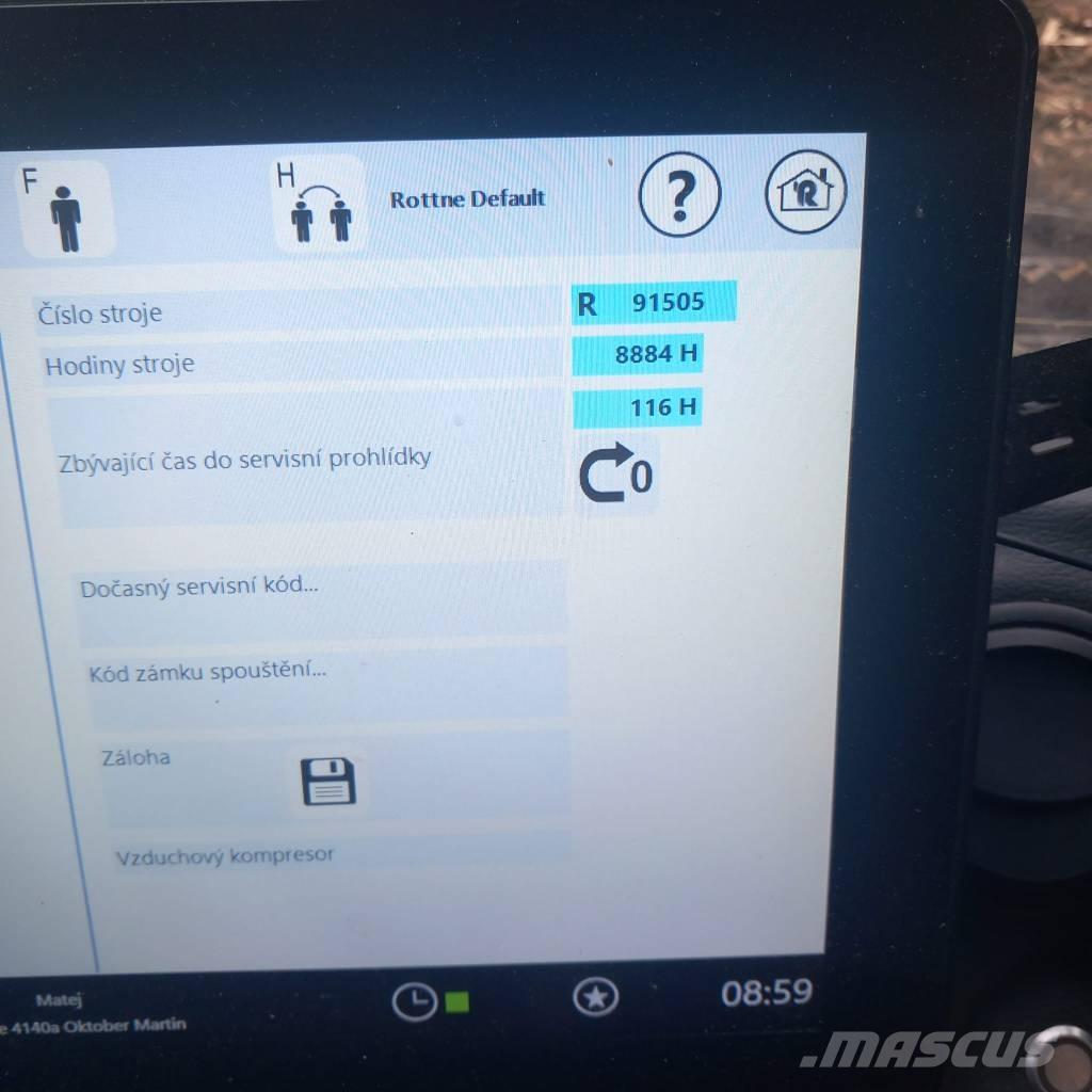 Rottne H21D حصادات