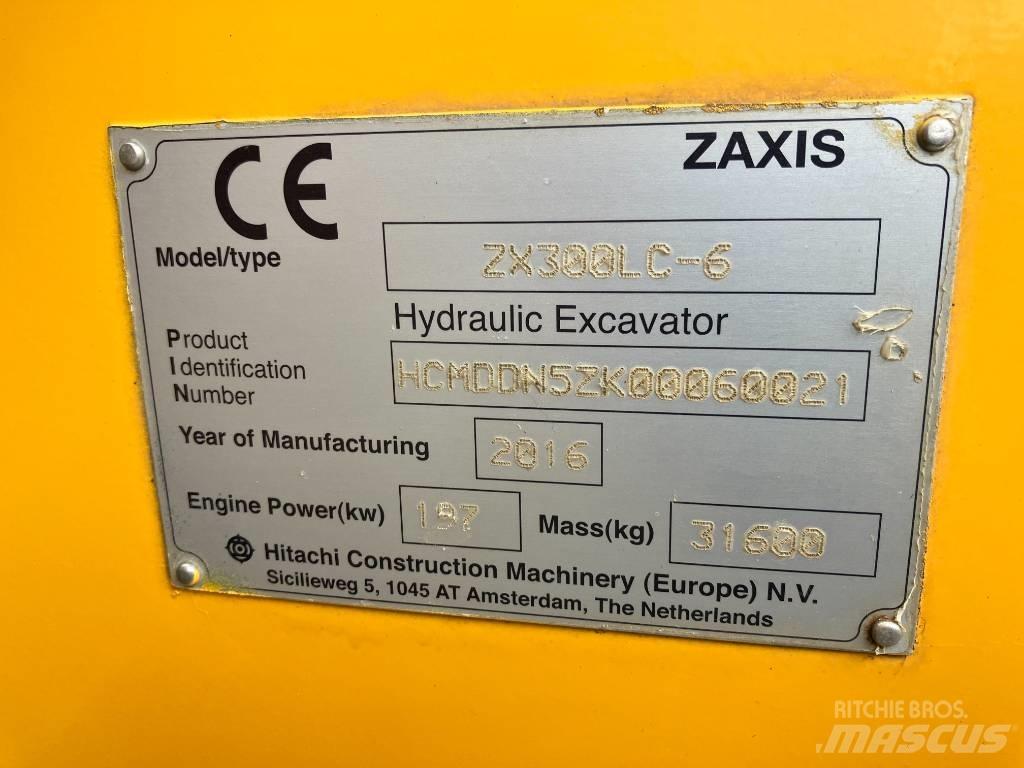 Hitachi ZX300 LC-6 حفارات زحافة