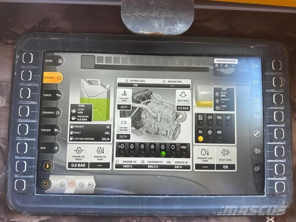 Tesab 1125TR الكسارات المتنقلة