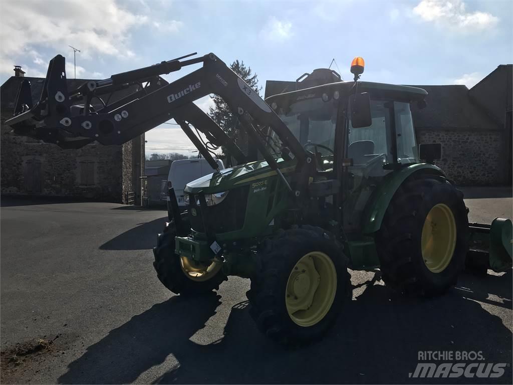 John Deere 5075 E الجرارات
