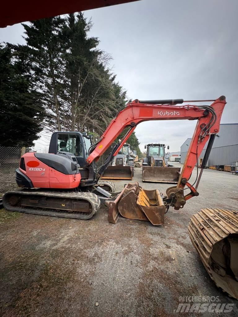 Kubota KX 80-4 A2 حفارات وسط 7 طن - 12 طن