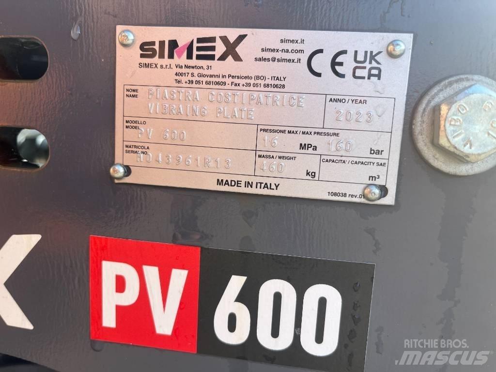 Simex PV600 مكونات أخرى