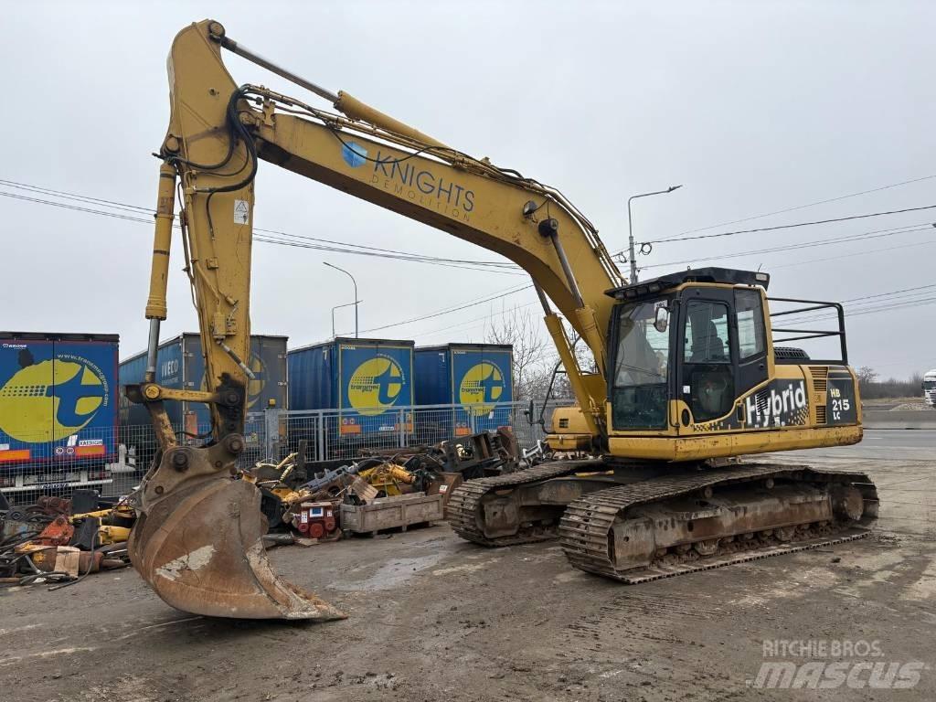 Komatsu HB 215 LC حفارات زحافة