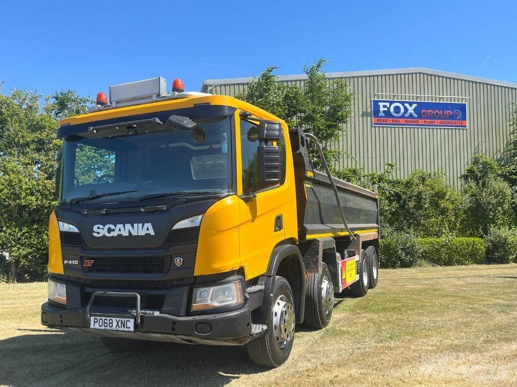 Scania P410 XT شاحنات قلابة