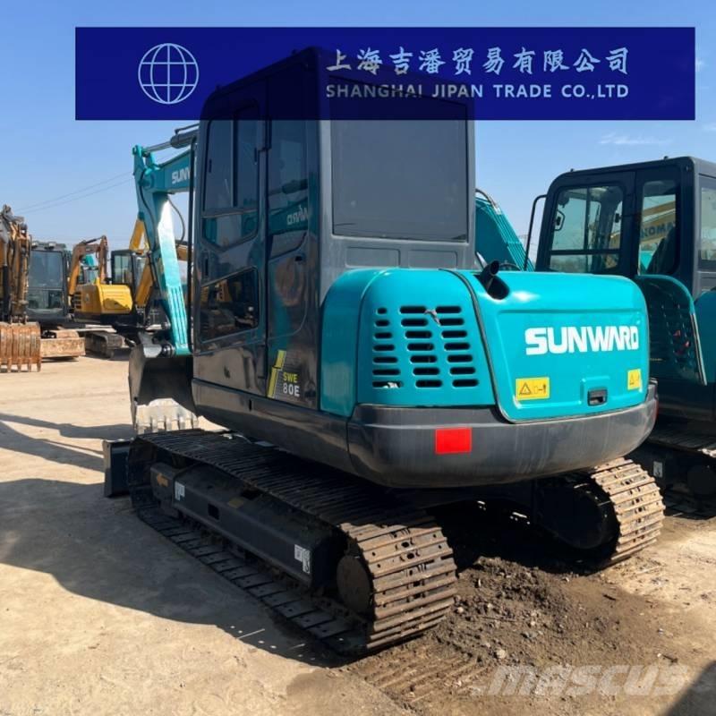 Sunward SWE 80 E حفارات زحافة
