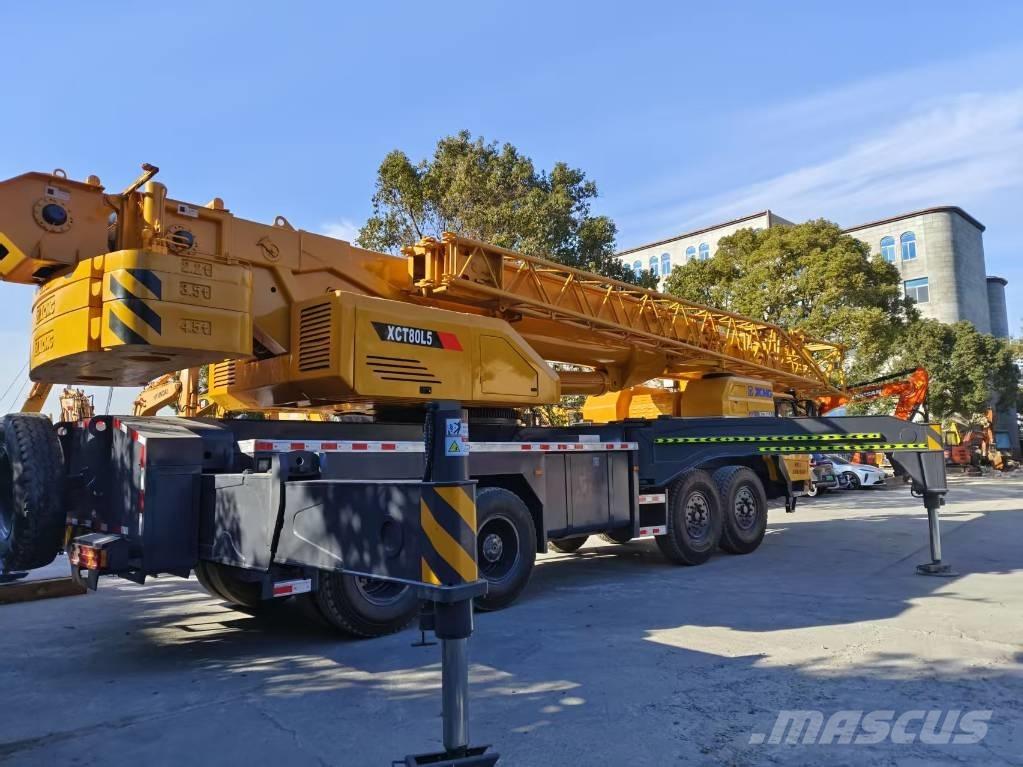 XCMG XCT80L5 رافعات صالحة لكل أنواع الطرق