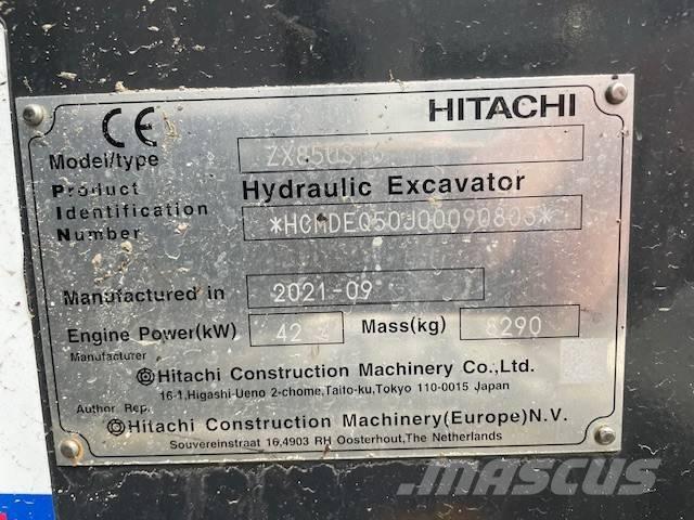 Hitachi ZX 85 US-6 حفارات وسط 7 طن - 12 طن