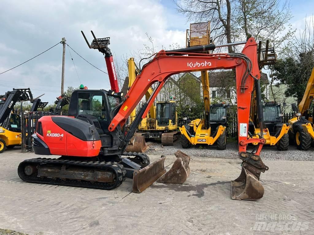 Kubota KX 80-4 حفارات وسط 7 طن - 12 طن
