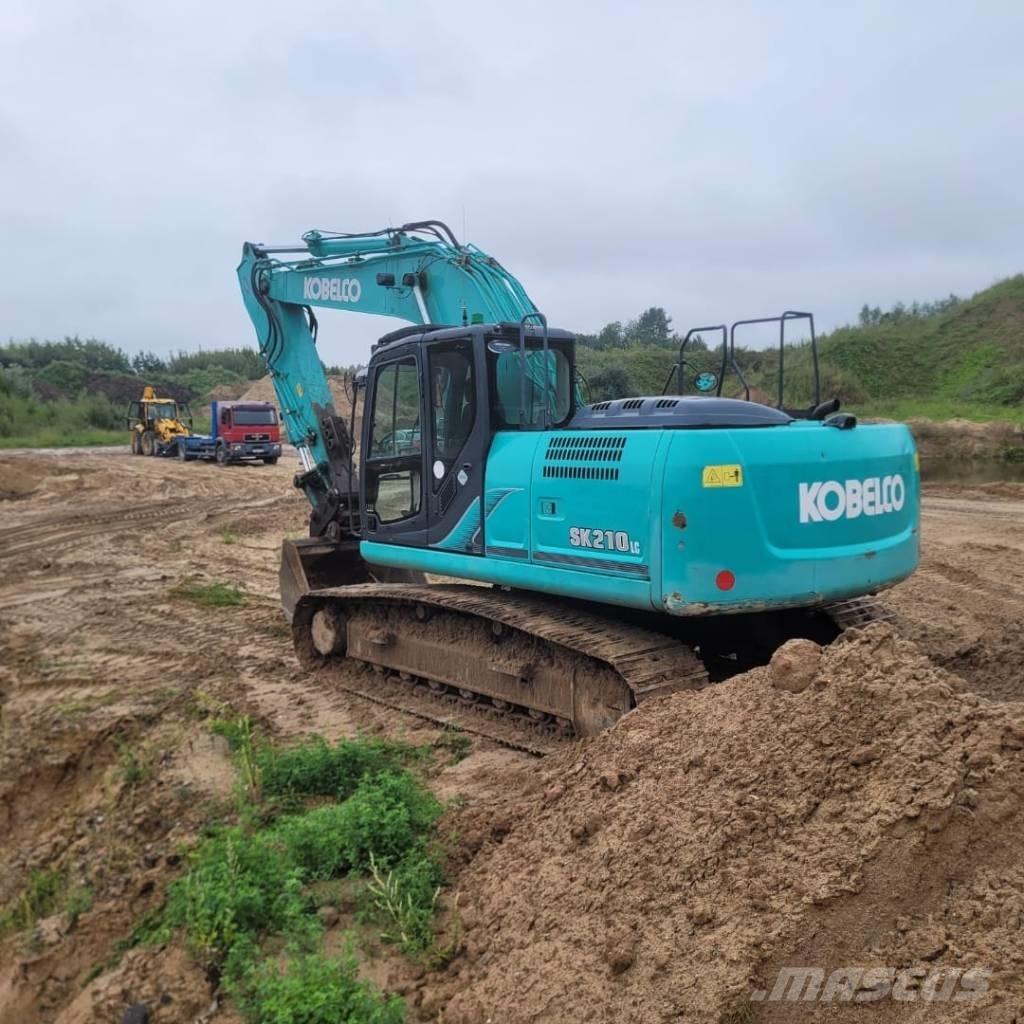Kobelco SK 210 LC حفارات زحافة
