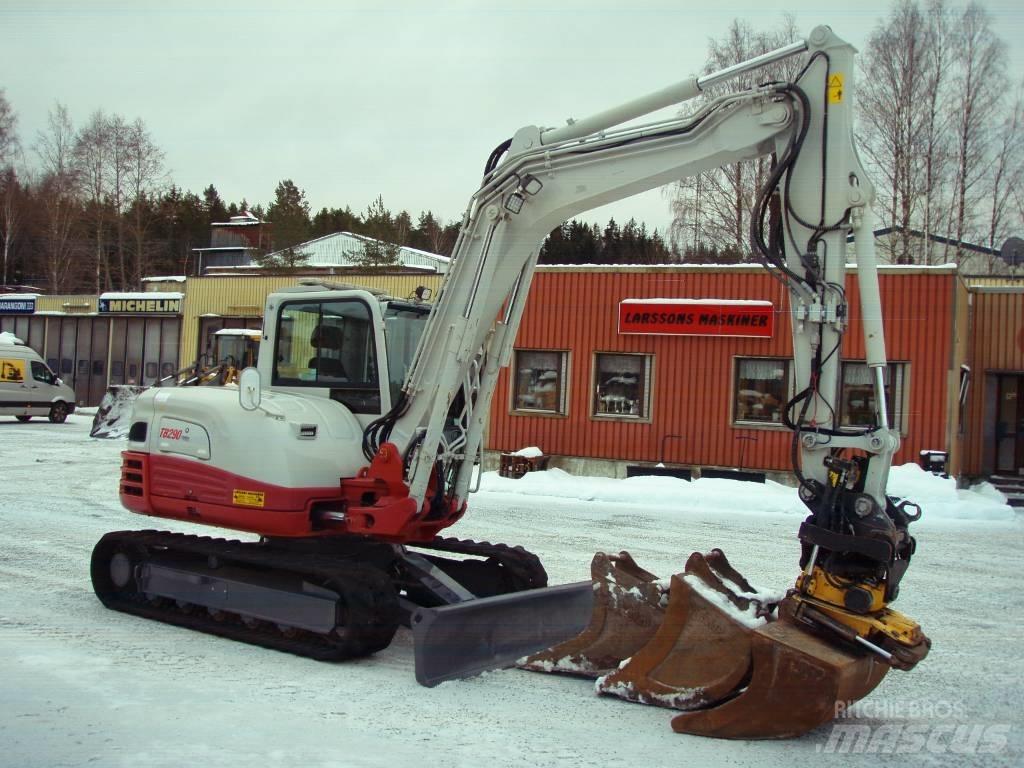 Takeuchi TB 290 حفارات وسط 7 طن - 12 طن