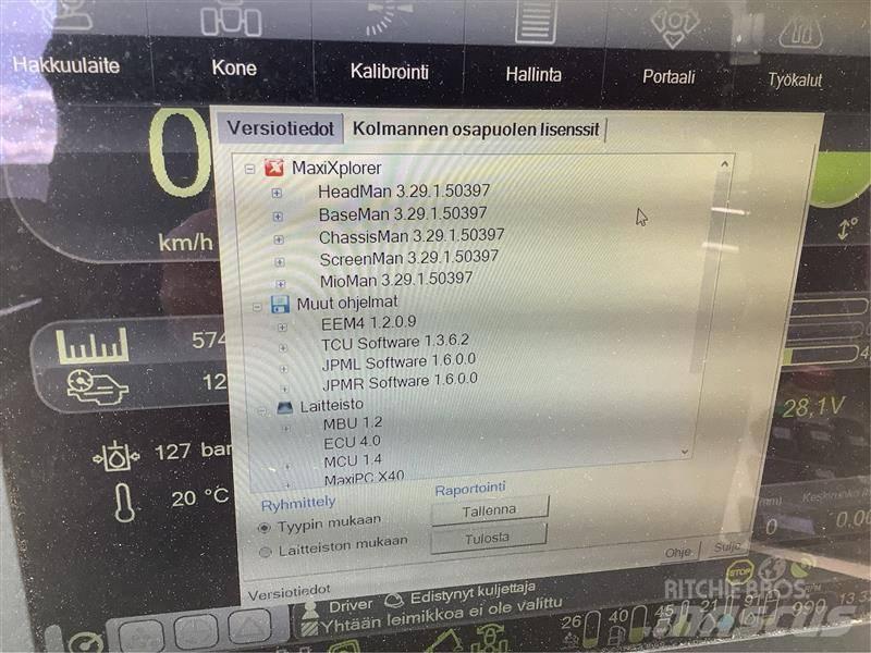 Komatsu 911 حصادات