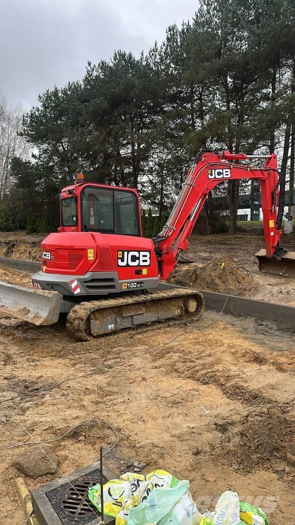 JCB 100 C حفارات وسط 7 طن - 12 طن