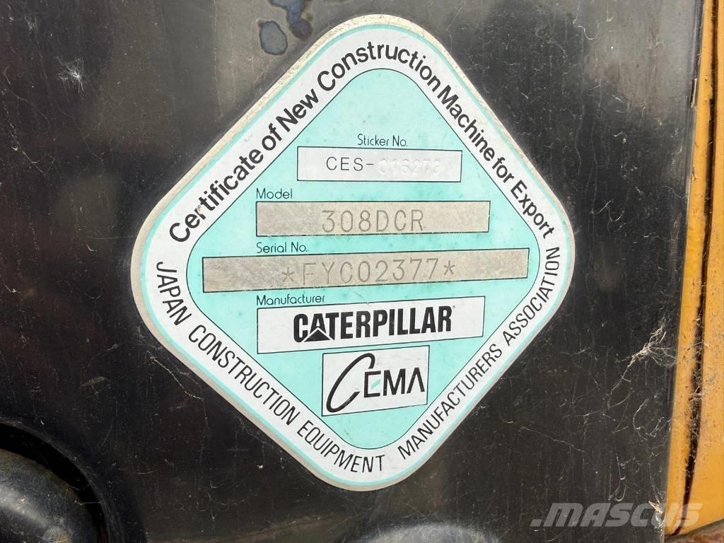CAT 308 D CR حفارات زحافة