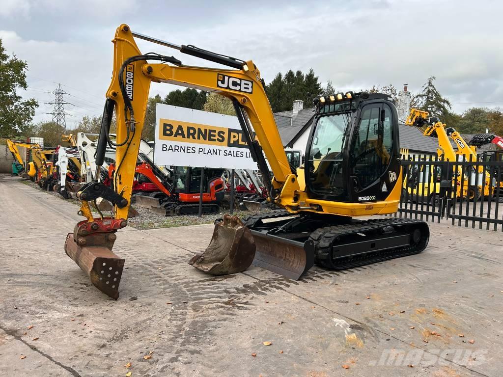 JCB 8085 ZTS حفارات وسط 7 طن - 12 طن