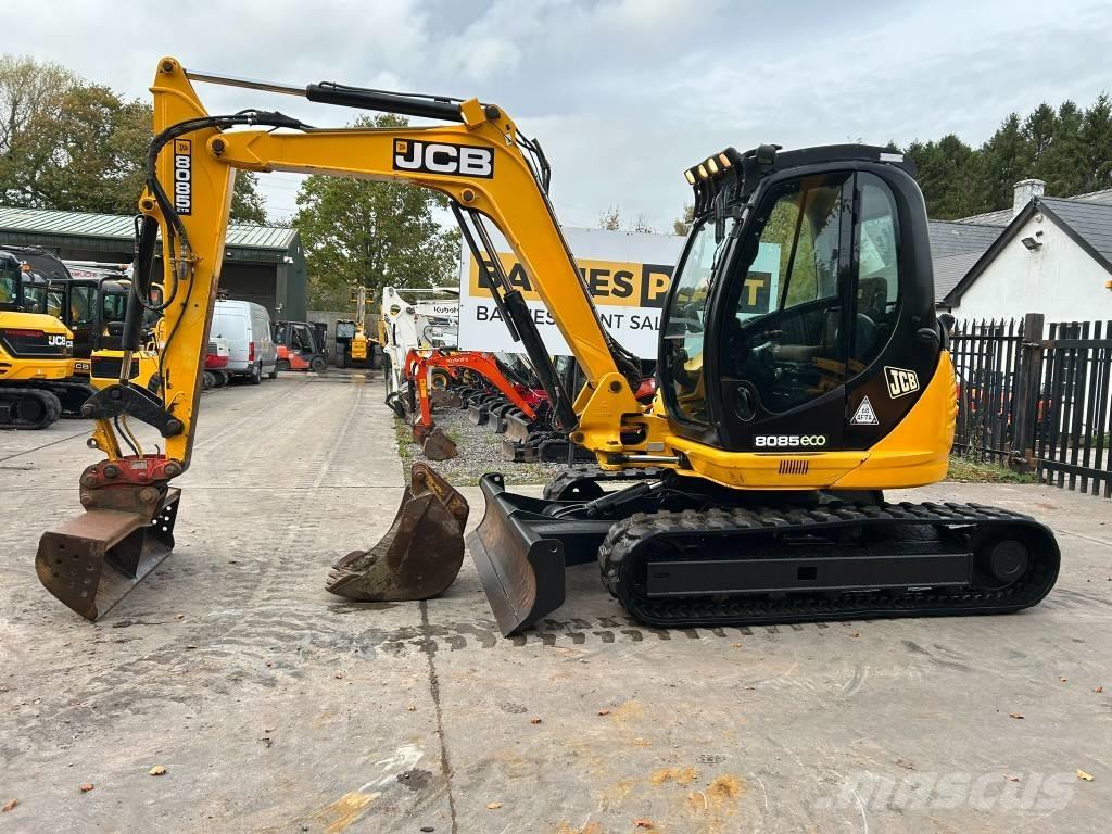 JCB 8085 ZTS حفارات وسط 7 طن - 12 طن
