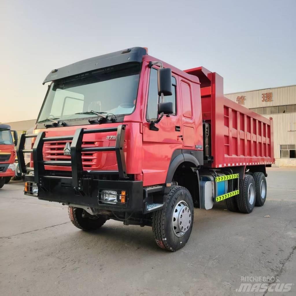 Howo 375 شاحنات قلابة