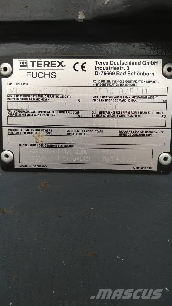 Fuchs 350 معدات مناولة المواد بالميناء