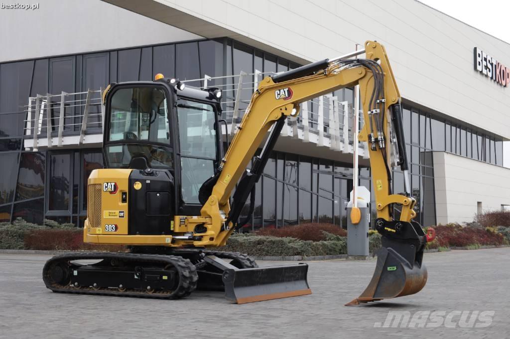CAT 303 CR حفارات صغيرة أقل من 7 طن (حفارات صغيرة)