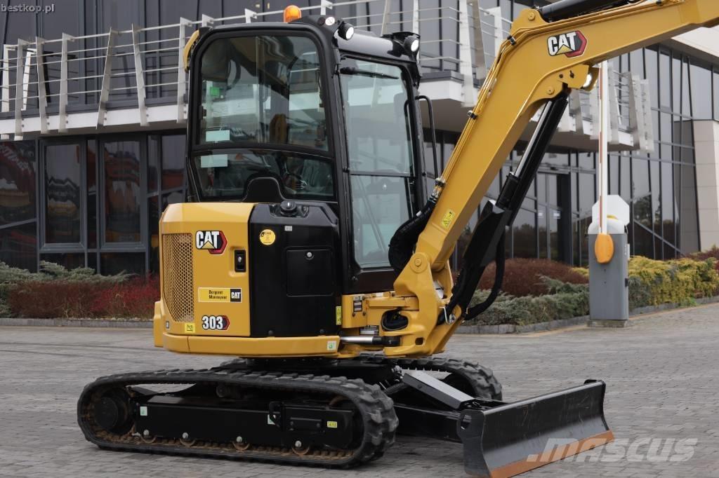 CAT 303 CR حفارات صغيرة أقل من 7 طن (حفارات صغيرة)
