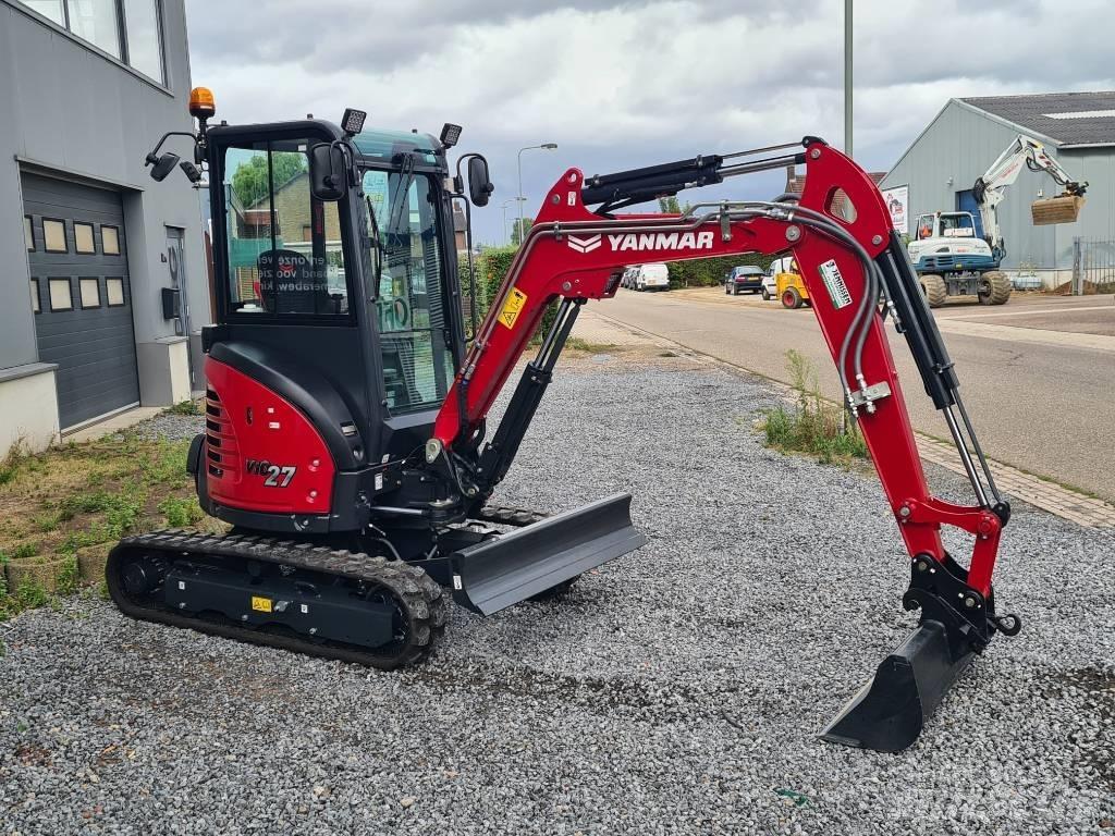 Yanmar vio 27-6 لوادر وحفارات أمامية